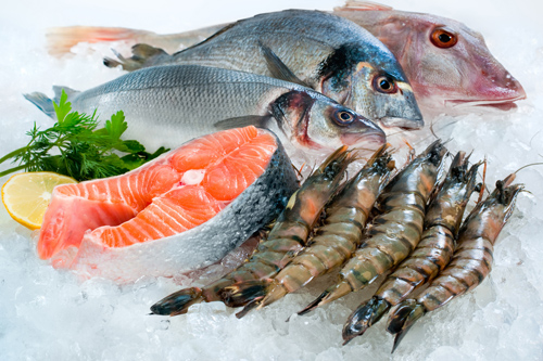 продукты для похудения рыба и морепродукты